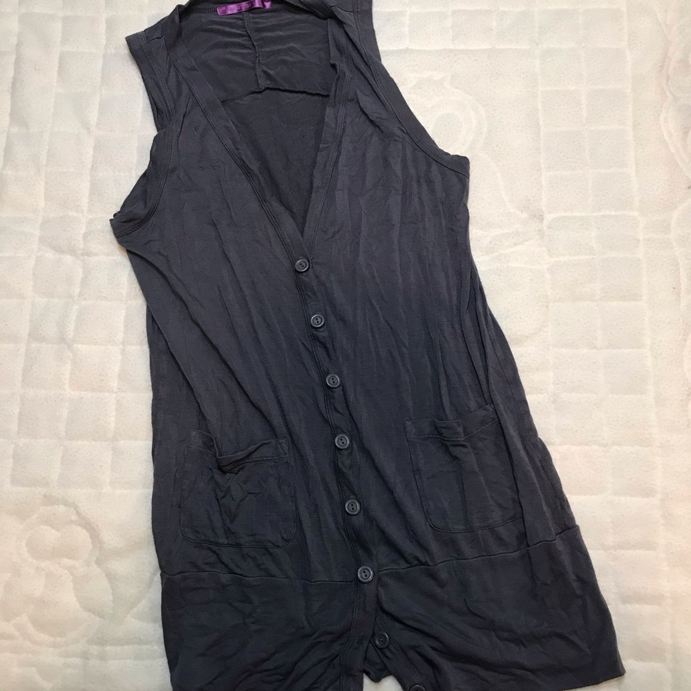 SMART SET Button Vest